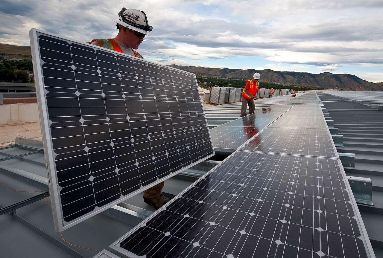 outdoor solar panel