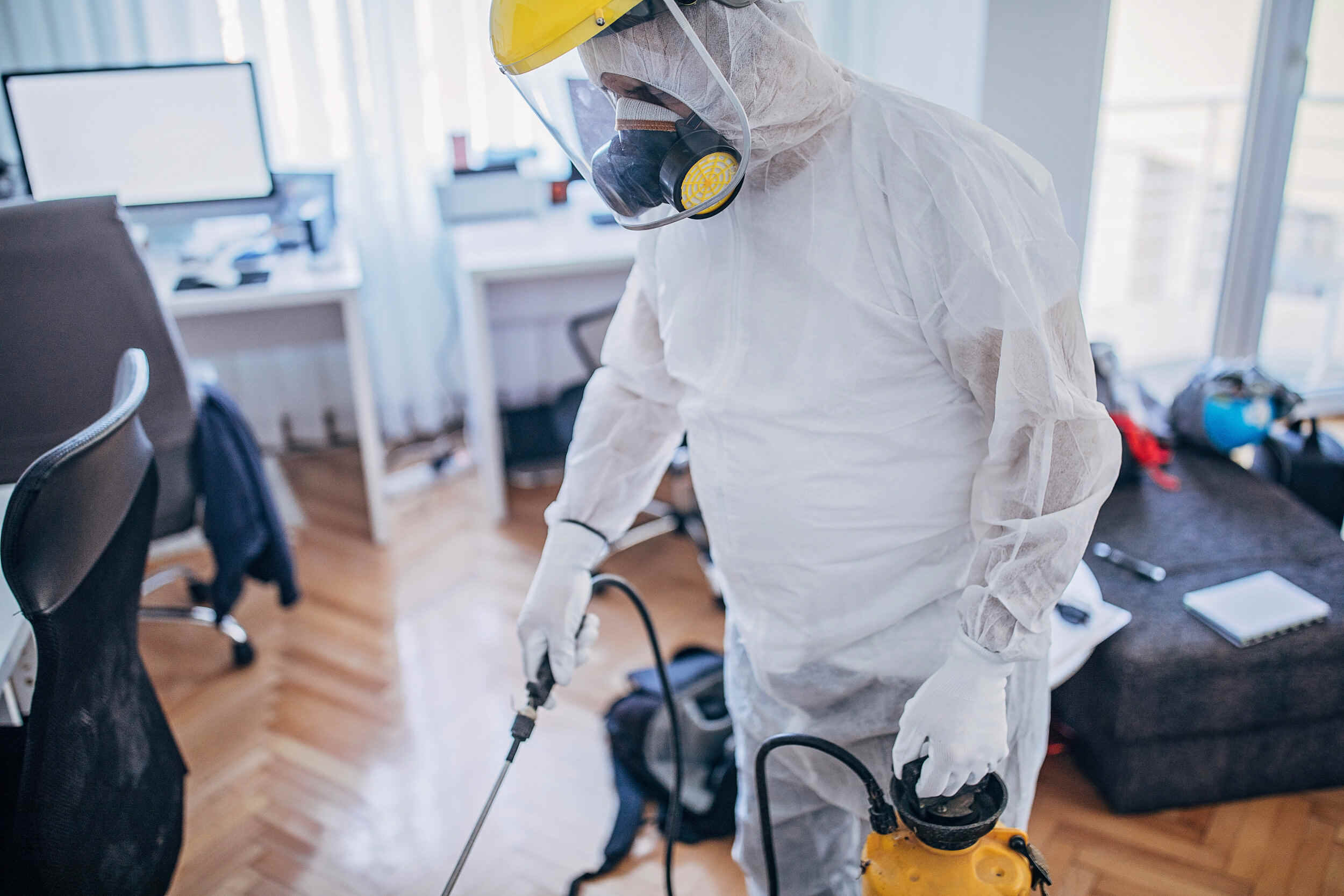 disinfecting